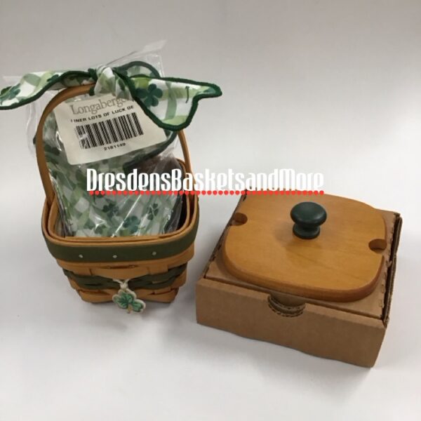 Longaberger 1999 Lots of Luck Basket Set