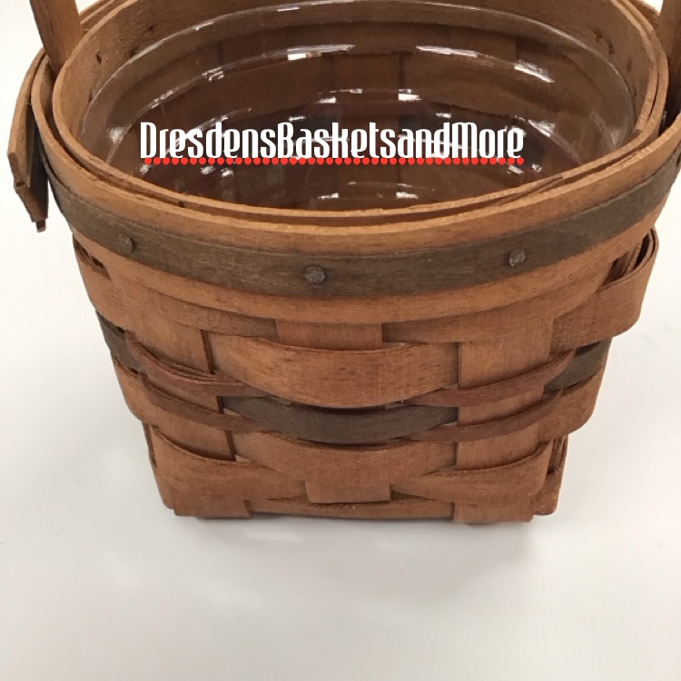 Longaberger 1989 Inaugural Basket w/ Protector*