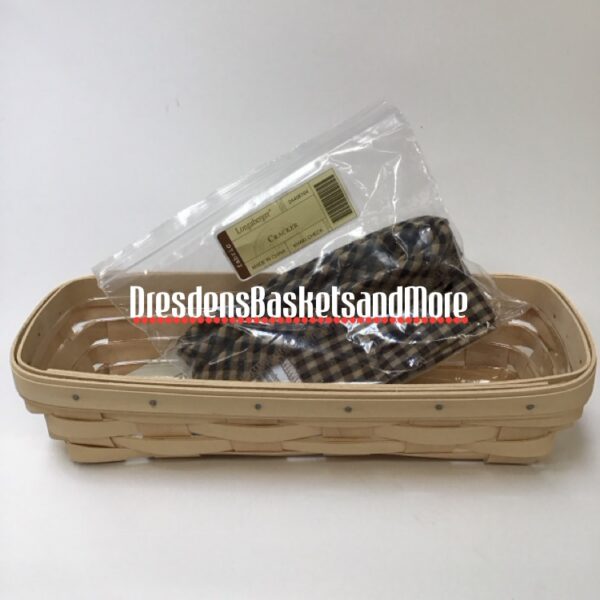 Longaberger 2006 Soft White Cracker Basket Combo