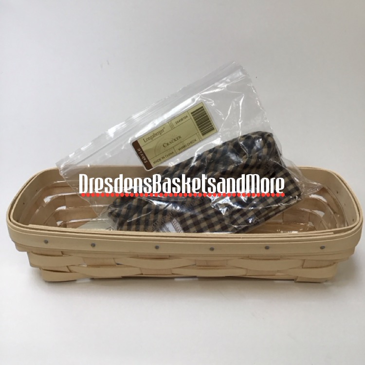 Longaberger 2006 Soft White Cracker Basket Combo