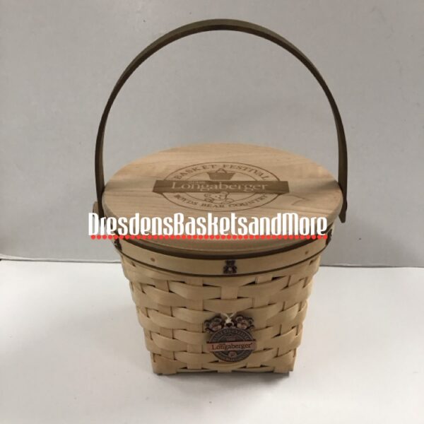 Boyd's Fest Longaberger Basket Fest 2008 Combo Signed