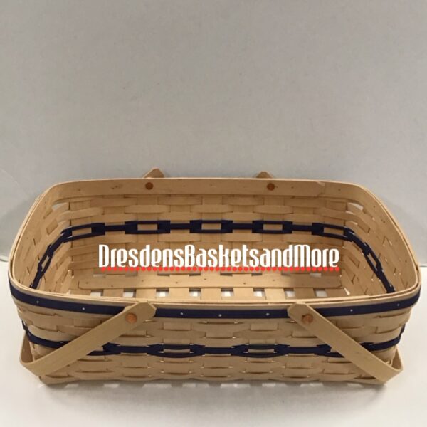 Larry Longaberger Large Gathering Basket SIGNED-RARE