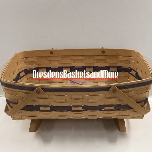Longaberger 1985 Doll Cradle Basket*