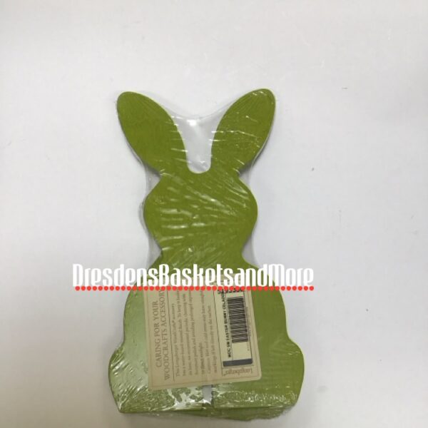 Longaberger 3D Celadon Woodcrafts Small Easter Bunny NIP
