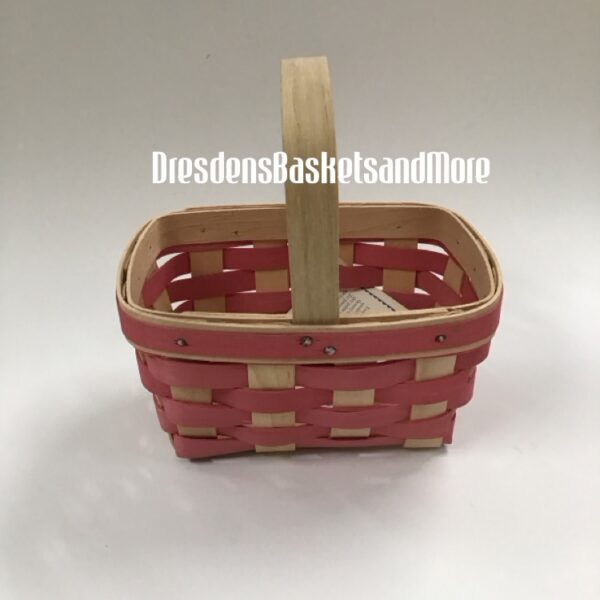Longaberger 1988 Baby Easter Basket Pink