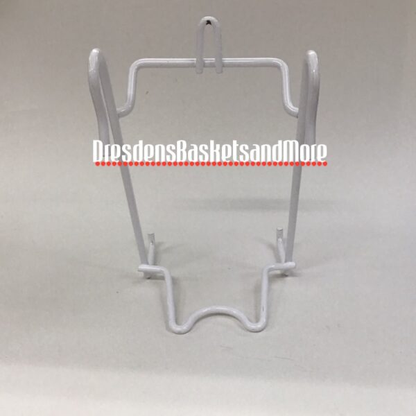 Bicycle Basket Longaberger Metal Rack White
