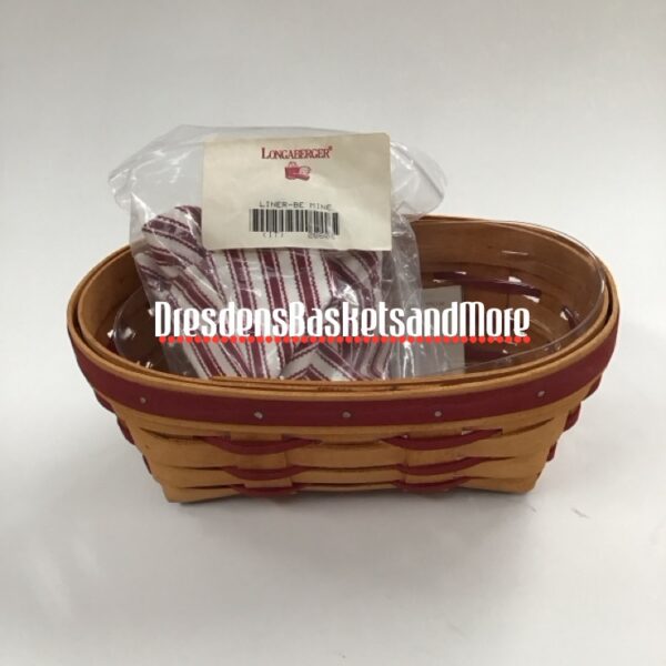 Longaberger 1994 Sweetheart Be Mine Basket Combo
