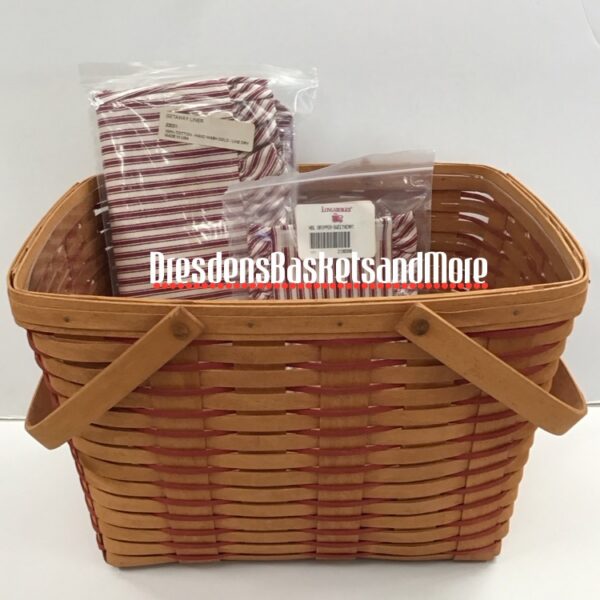 Longaberger 1996 Sweetheart Getaway Basket Combo*