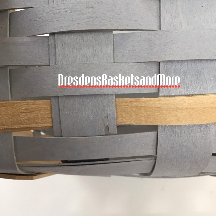 Longaberger Square Blue/Natural Prototype Basket*