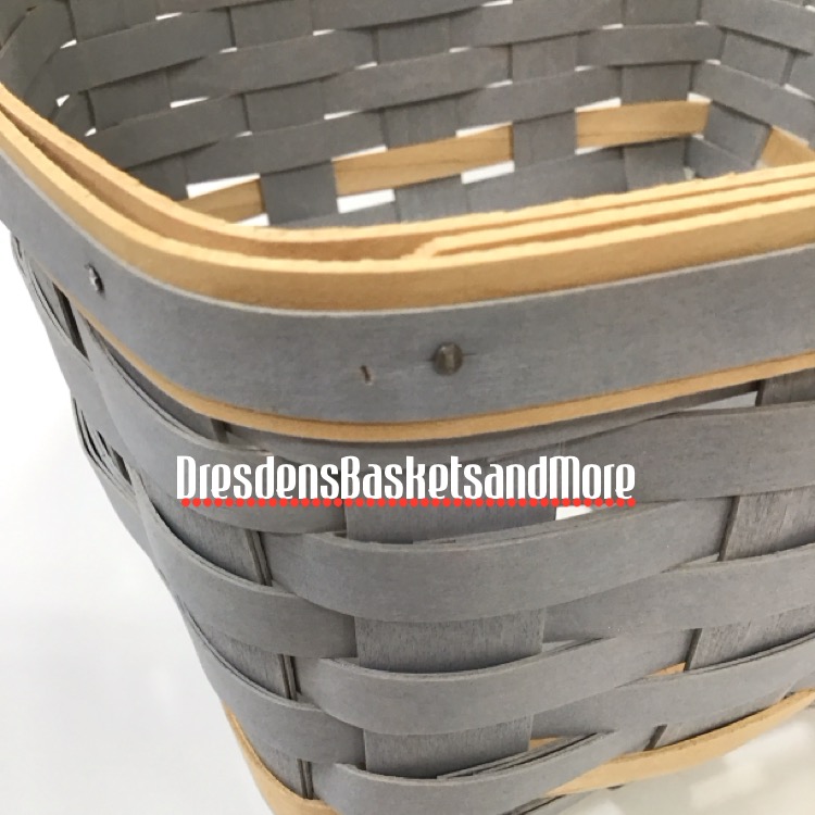 Longaberger Square Blue/Natural Prototype Basket*