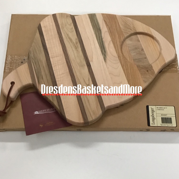 Longaberger American Craft Traditions Cheese Board NIB