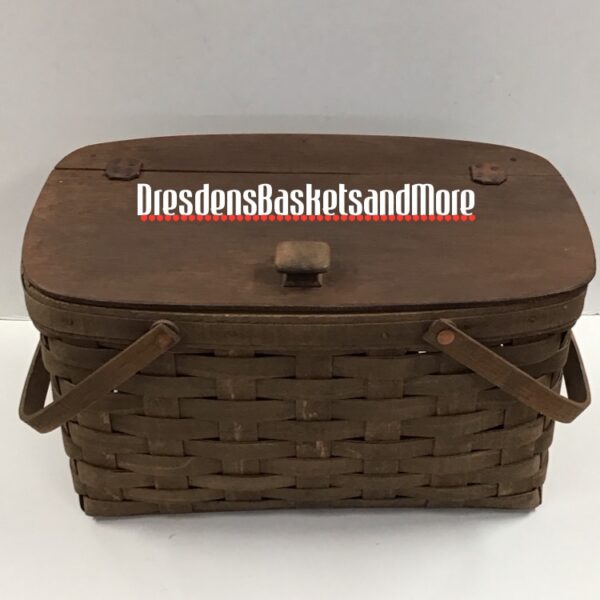 Longaberger 1978 Rectangular Sewing Basket RARE SIGNED*