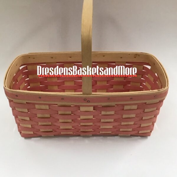 Longaberger 1988 Large Easter Natural/Pink Basket*