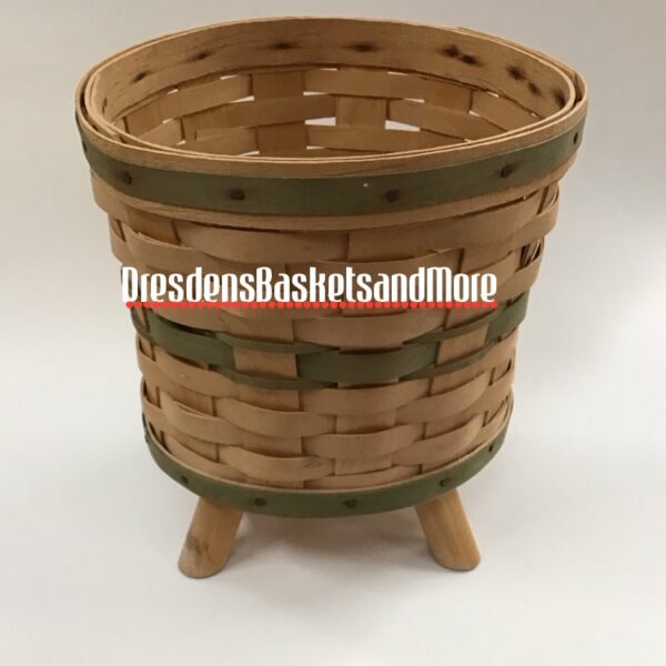 Longaberger 1986 Small Fern Planter w/ Feet*
