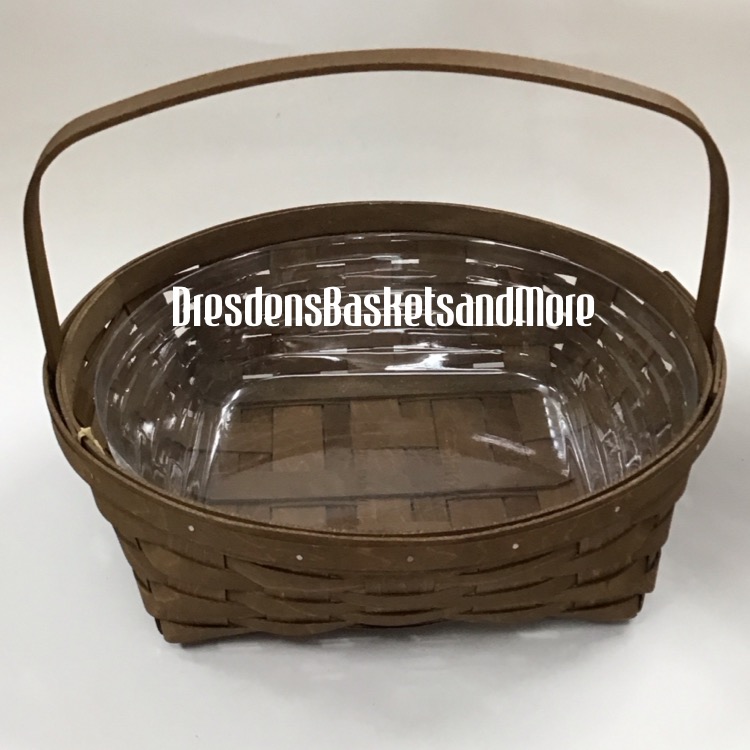 Longaberger 2016 Round Pie Vintage Basket w/ Protector