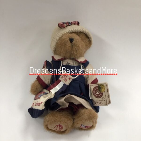 Bee Bear Longaberger 2002 Boyds Libbee Bearamerica