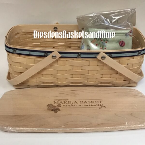 Longaberger 2008 Winter Make A Basket Set SIGNED