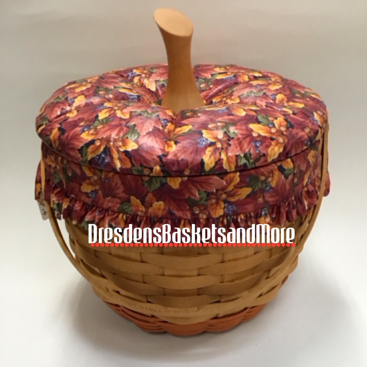 Longaberger 1997 Hostess Large Pumpkin Basket Set*