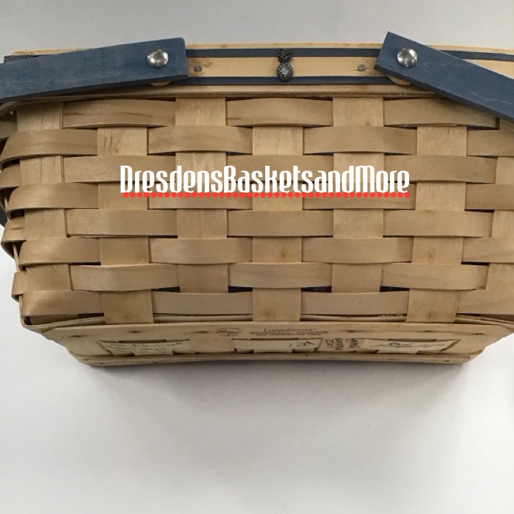 Longaberger 2007 Williamsburg Fest MAB Basket RARE SIGNED*