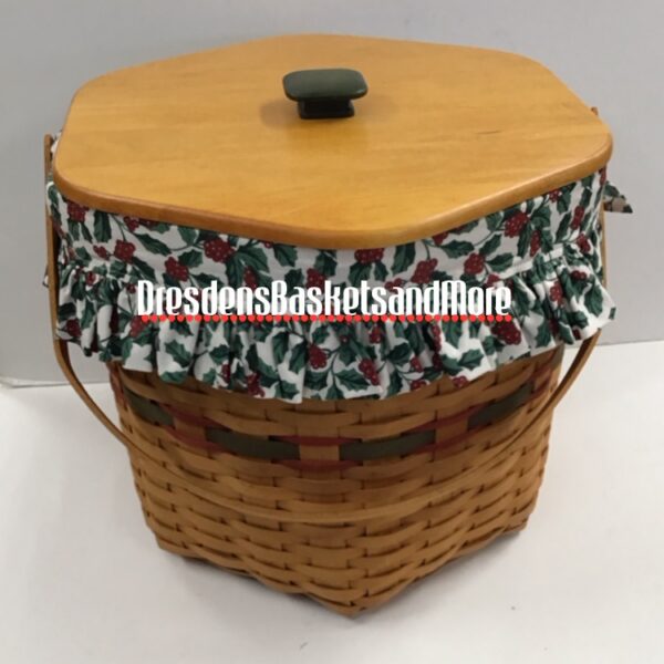 Longaberger 1997 Holiday Hostess Snowflake Basket Set*
