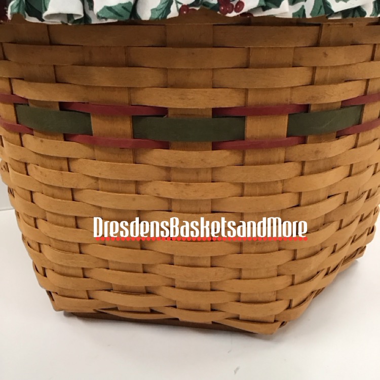 Longaberger 1997 Holiday Hostess Snowflake Basket Set*