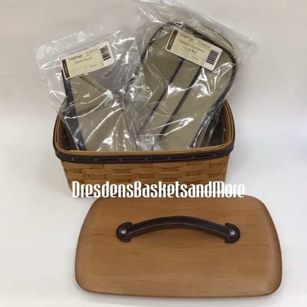 Longaberger 2004 Fathers Day Valet Basket Combo