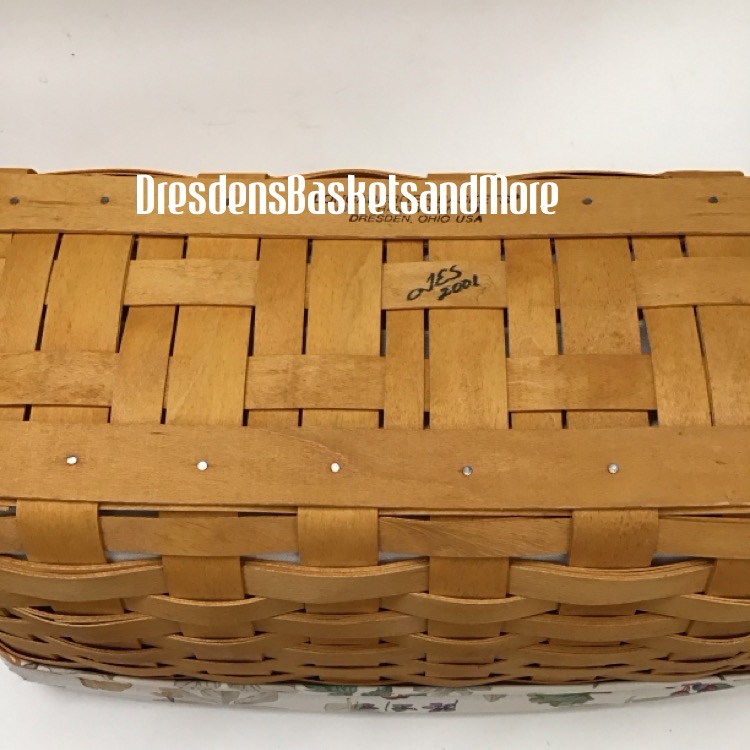 Longaberger 2001 Vanity Basket Combo*