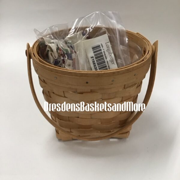 Longaberger 1996 Natural MAB 7" Measuring Basket Combo*