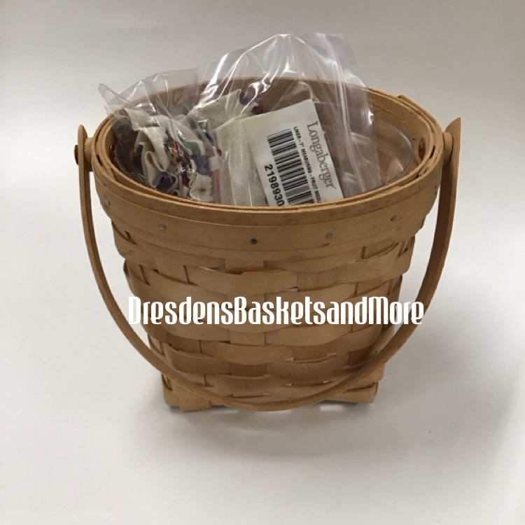 Longaberger 1996 Natural MAB 7" Measuring Basket Combo*