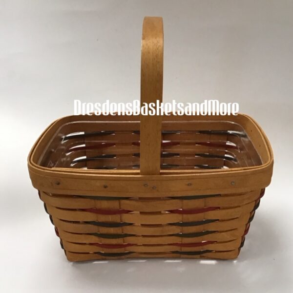 Longaberger 1995 Woven Traditions Spring Basket w/ Protector*