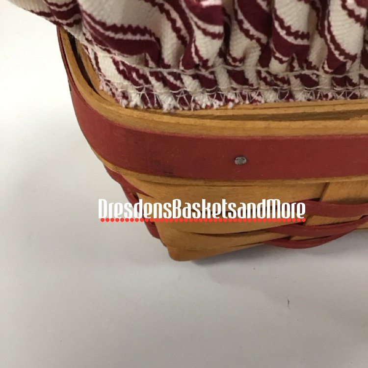 Longaberger 1997 Sweetheart Sweet Treats Basket Combo*
