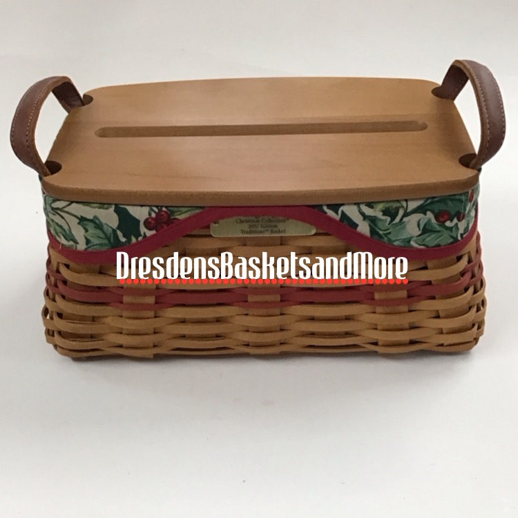 Longaberger 2002 Christmas Traditions Basket Set*