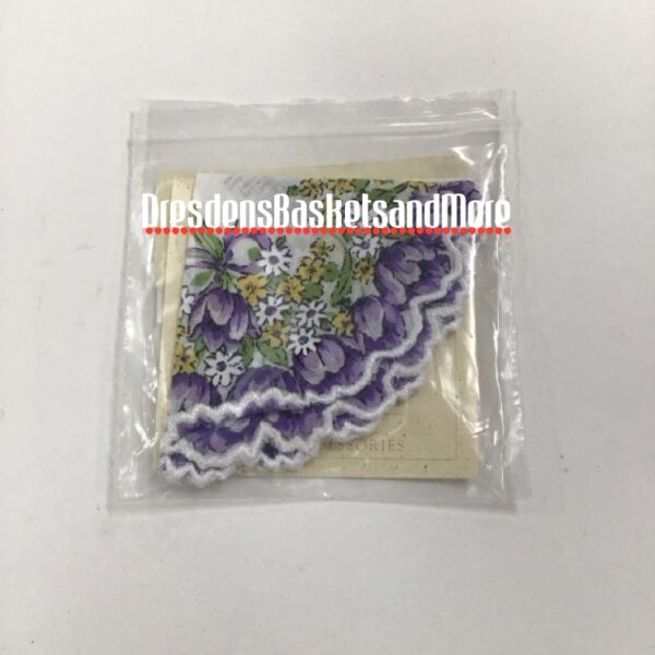 Little Crocus Longaberger Handkerchief