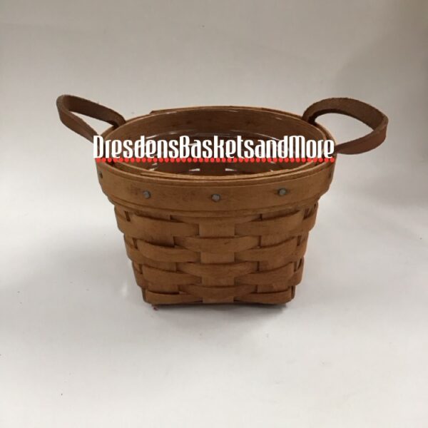 Longaberger 1991 Laurel Basket w/ Protector*